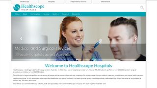 Healthscope Hospitals :: Home