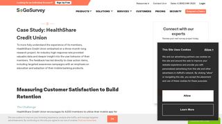 Case Study - HealthShare Credit Union | SoGoSurvey