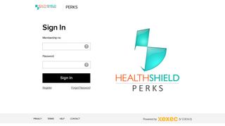 Perks - Sign In