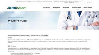 Provider Services | HealthSmart