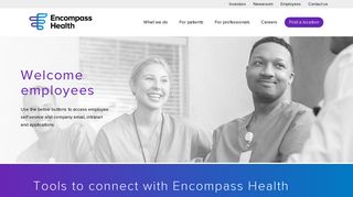 Inpatient Rehabilitation Employees | Encompass Health