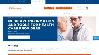Medicare Information for Cigna-HealthSpring Providers | Cigna