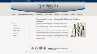 Employees Overview - Infirmary Health, Across Southern Alabama