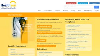 Provider Portal - Healthsun Health Plans
