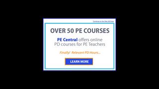 The Health and Physical Education Web site for Teachers/PE Central