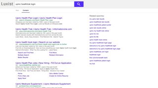 upmc healthtrak login - Luxist - Content Results