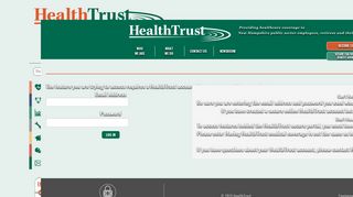HealthTrust Secure Login