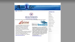 Prime and SilverSneakers - Active Life Fitness Center