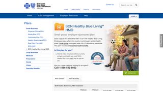 Group Health Insurance - BCN Healthy Blue Living HMO - Blue Cross ...