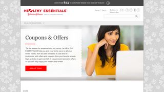 Coupons & Offers | HEALTHY ESSENTIALS®