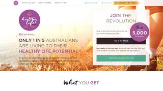 The Healthy Life Project - Free 12 Week Weight Loss Program