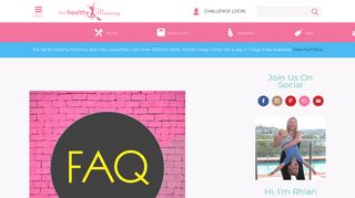 FAQ's on Healthy Mummy Budget eBook Membership - The Healthy ...