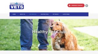 Healthy Pet Club | Springfield Veterinary Group