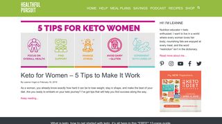 Healthful Pursuit | The Delicious Pursuit of Keto Living
