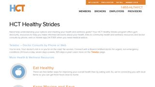 HCT Healthy Strides | Healthy CT