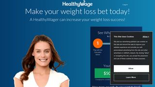 Make a Personal Weight Loss Bet - HealthyWage