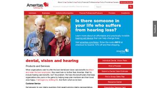 Dental, Vision and Hearing - Ameritas