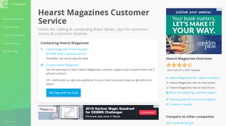 Hearst Magazines customer service - GetHuman
