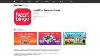 Heart Bingo: Real Money Games on the App Store - iTunes - Apple