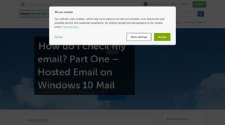 How do I check my email? Part One – Hosted Email on ... - Heart Internet