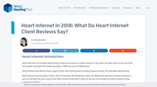 Heart Internet In 2019: What Do Heart Internet Client Reviews Say?