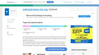Access webmail.heart-nta.org. Outlook