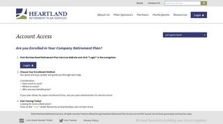 Account Access › Heartland Retirement Plan Services
