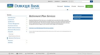 Retirement Plan Services › Dubuque Bank & Trust