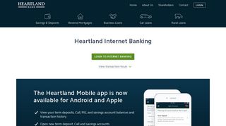 Internet Banking - Heartland Bank