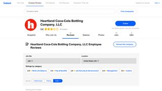 Working at Heartland Coca-Cola Bottling Company, LLC: Employee ...