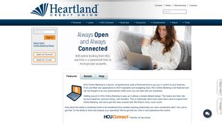 Online Banking - Heartland Credit Union