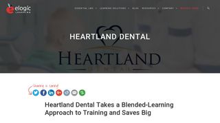 Heartland Dental LMS Case Study | eLogic Learning