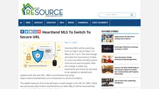 Heartland MLS to Switch to Secure URL - resourcekc
