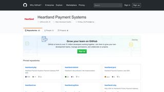 Heartland Payment Systems · GitHub