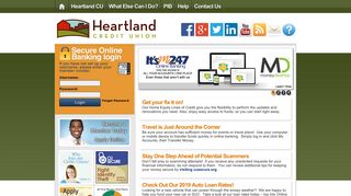 Heartland CU | Online Banking Community