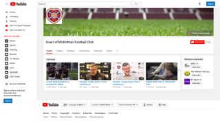 Heart of Midlothian Football Club - YouTube