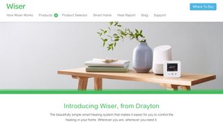 Introducing Wiser, the beautifully simple heating system from Drayton ...