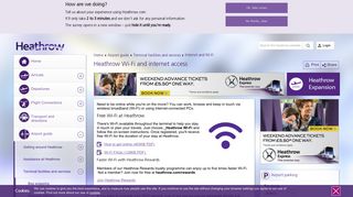 Internet | Wi-Fi and internet cafes | Heathrow