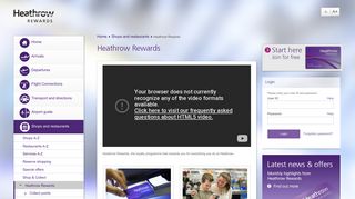Heathrow Rewards: Airport shopping loyalty programme | Earn rewards