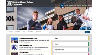 Heaton Manor School Homepage