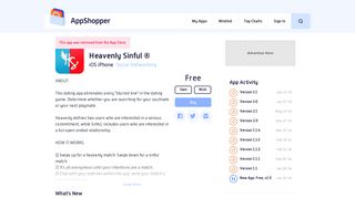 App Shopper: Heavenly Sinful ® (Social Networking)