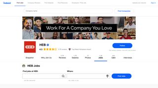 Jobs at HEB | Indeed.com