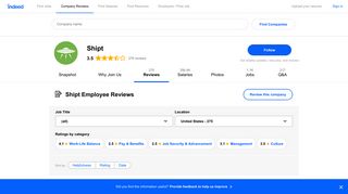 Working at Shipt: 269 Reviews | Indeed.com