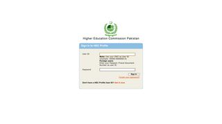 Higher Education Commission Pakistan - Hec