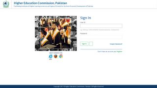 E-Portal HEC - Higher Education Commission, Pakistan