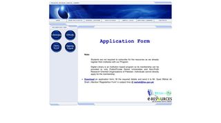 HEC - National Digital Library Program - Application Form