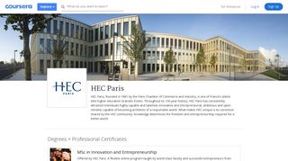 HEC Paris Online Courses | Coursera