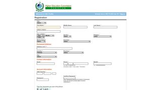 Registration - Higher Education Commission Pakistan - Hec
