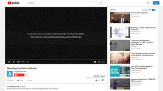 New HegartyMaths Website - YouTube