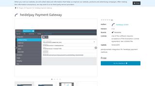 heidelpay Payment Gateway | Payment | plentyMarketplace